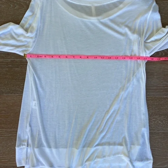 Lanston Long Sleeved Top | White | M - Picture 5 of 6